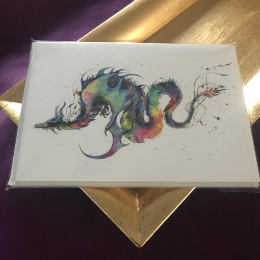Cartes d'art de dragon - Paquets multiple