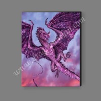 Amethyst Dragon Canvas Print