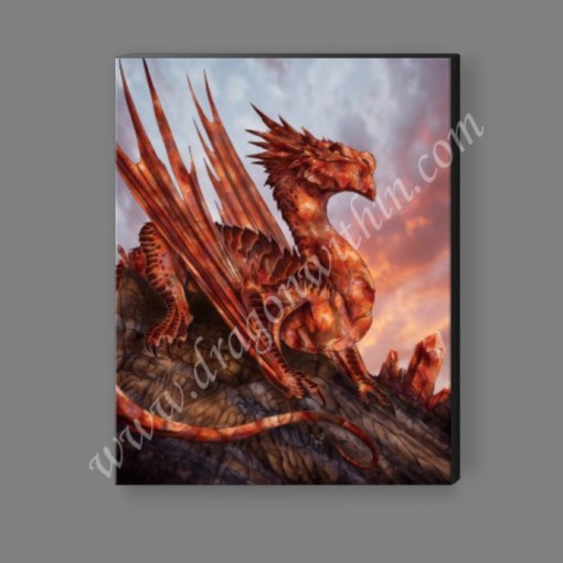 Carnelian Dragon Canvas Print