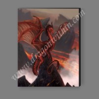 Fire Dragon Canvas Print