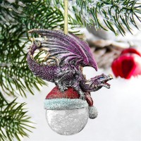 North Pole Dragon Ornament